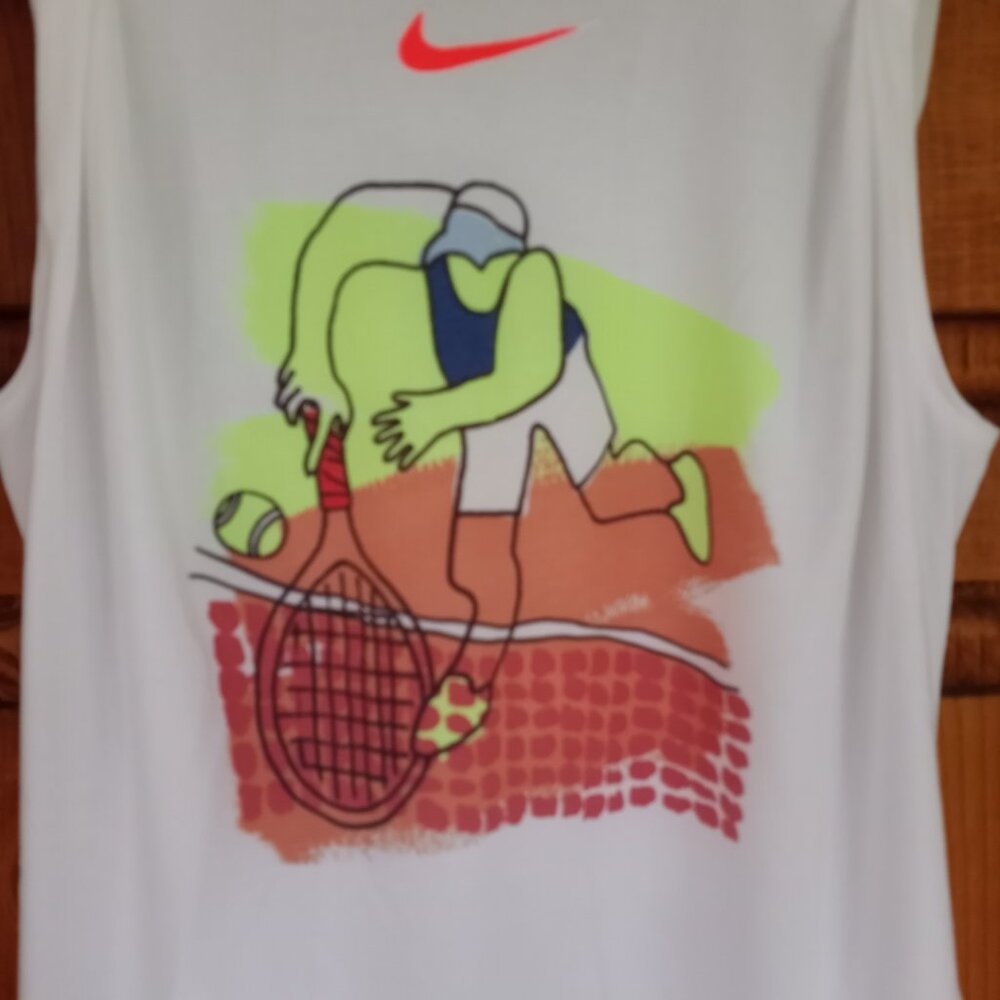 Nike tank top with mesh overshirt NWOT - Picture 10 of 12